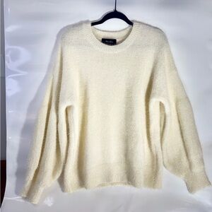 Anna Grace Soft Cream Sweater